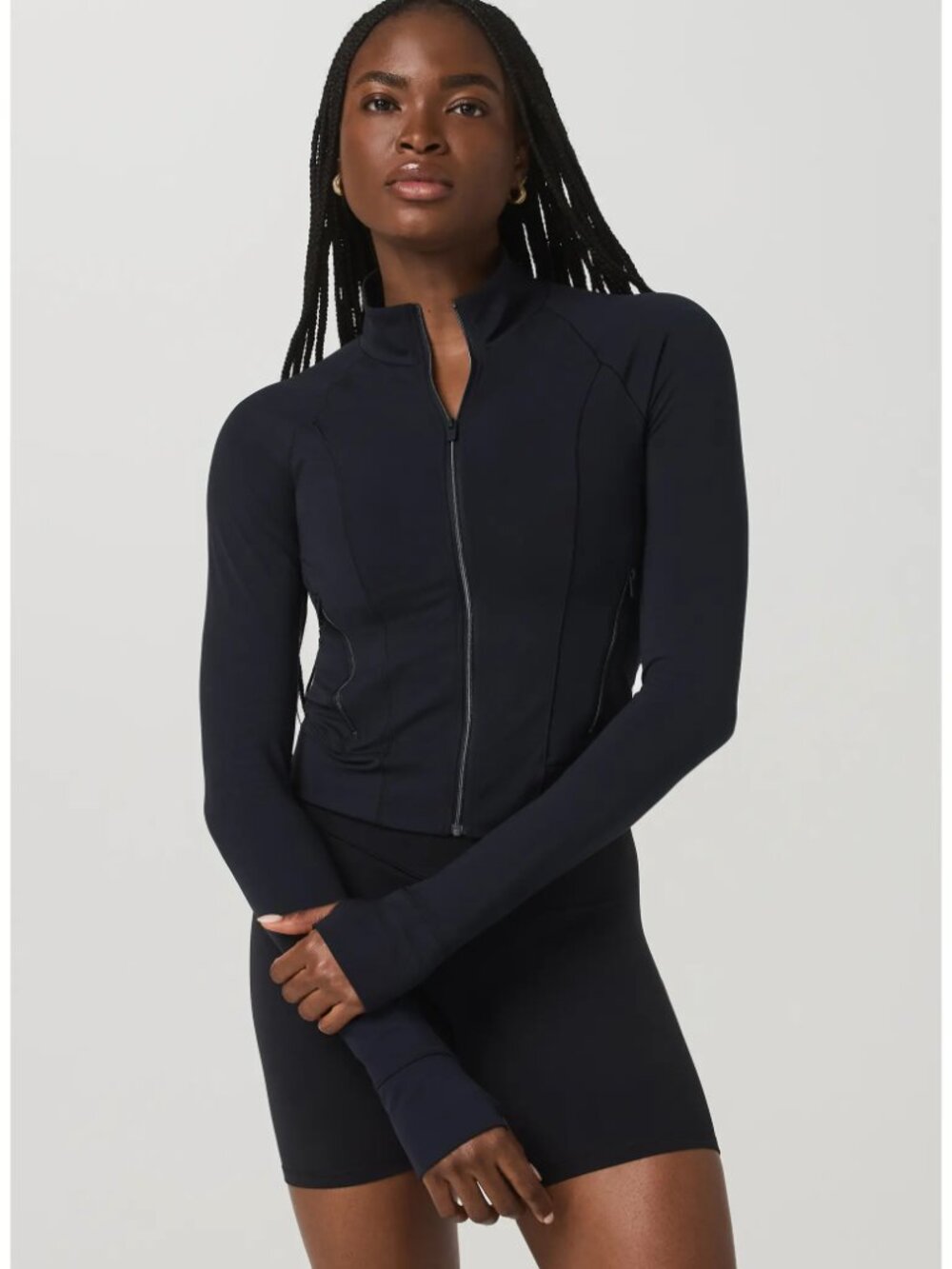 Vuori Women's  All The Form Fitness Jacket Black Size M